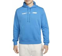 Nike Herren Kapuzenpullover Fleece Hoodie FN4895-435 M LT Photo Blue