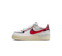 Nike FN6335-100 Nike Air Force 1 Shadow Damen White/Gym RED-Black-METALLIC Silver EU 42
