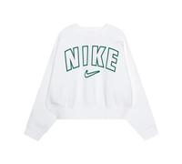 Nike FN7720-100 G NSW Trend FLC Crew PRNT Shorts Girl's White Größe S