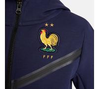 Nike Frankreich B Sportswear Tech FZ Jungen Kapuzensweater, blau US: XS