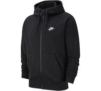 NIKE Sportswear Club French Terry Kapuzenjacke black/white XL