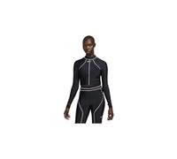 nike fusion langarm badeshirt schwarz damen M