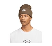 Nike - "Futura Peak" Mütze für Herren/Damen Unisex (Mosswood Braun/Weiß) Einheitsgröße