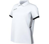 NIKE FZ9761-100 W NK DF ACD25 SS Polo Sweatshirt Damen White/Black/Wolf Grey/Black Größe L
