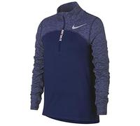 NIKE G Nk Dry Elmnt Top Ls Hz T-Shirt Ungeschlechtslos XL blau