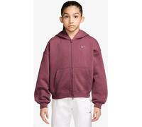 NIKE G NSW STUDIO FLC OS FZ HD Kinder | PINK SMOKE/WHITE | L
