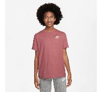 Nike Mädchen G NSW Tee Club Boy Top, Adobe, 14-15 Jahre EU