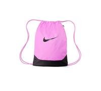 Nike Gameday Brasilia X Rucksack mit Kordelzug, Unisex, Erwachsene, 18 l, für Herren und Damen, Helles Magenta/Schwarz/Schwarz, Einheitsgröße, Brasilia 9.5 Training Gym Sack