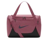Nike Gameday Brasilia X Sporttasche für Damen und Herren, 24 l, 40 l, 60 l oder 95 l, Rauchrosa/Schwarz/Gridiron, X-Small, Sporttasche