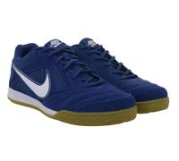 NIKE Gato Herren Low-Top-Sneaker Damen Retro Turnschuhe mit Echtleder Hallen-Schuhe HQ6020 400 Blau 39