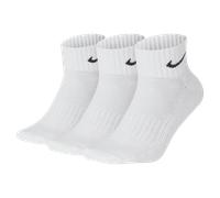 Nike gepolsterte Knöchelsocken (3 Paar) - Weiß 46-50 SX4926-101