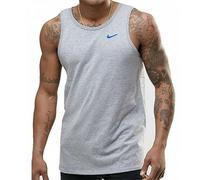 Nike Gestickter Swoosh Herren-Westen-Tank in Grau L