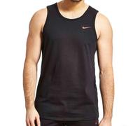 Nike Gestickter Swoosh Herren-Westen-Tank in Schwarz L