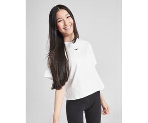 Nike Girls' Boxy Essential T-Shirt Kinder, Weiss - 8-10Y