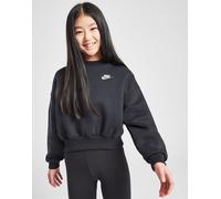 NIKE Sportswear Club Fleece Boxy Crewneck Sweatshirt Mädchen 010 - black/white XL (156-166 cm)
