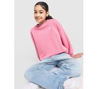 Nike Girls' Club Oversized Crew Sweatshirt Junior, Rosa - 7-8Y