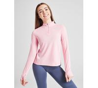 Nike Girls' Dri-FIT Long Sleeve 1/2 Zip Top Junior, Rosa - 13-15Y
