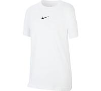 Nike Girls G NSW Tee ESSNTL BF T-Shirt, White/Black, XS