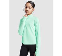 Nike Girls' Long Sleeve 1/2 Zip Top Junior, Grün - 10-12Y