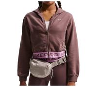Nike - Girl's NP Dri-Fit Full Zip Fleece Hoody - Hoodie, Gr. L, braun (Tattoo/Tattoo/LightMagenta/White)