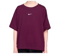 Nike - Girl's NSW Tee Boxy Essential LBR - Funktionsshirt, Gr. 146-158 L, lila (Bordeaux)