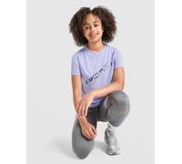 Nike Girls' Pro Fitness T-Shirt Junior, Lila - 7-8Y
