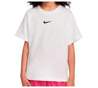 Nike - Girl's Sportswear Big Kids - Funktionsshirt, Gr. 128-140 S, weiß (White)