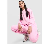 Nike Girls' Studio Fleece Crew Sweatshirt Kinder, Rosa - 7-8Y