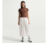 Nike Kurzarm-Oberteil mit enger Passform (Damen) - Braun XXL (EU 52-54) IO1291-216