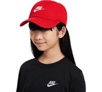 Nike Kinder Kappe Kids Unstructured Futura Wash Cap FB5063-657 University Red/White