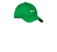 Nike Golf Dri-FIT Swoosh Front Cap, Lucky Green/White, Einheitsgröße