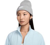 Nike Unisex U Nk Peak Beanie Tc FUT F24 L Kappe, Dk Grey Heather/White, One Size