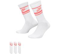 Nike Golf Socken Everyday Essential Crew 3er-Pack, weiß/pink