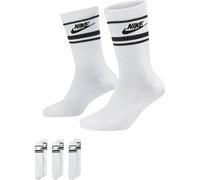 Nike Golf Socken Everyday Essential Crew 3er-Pack, weiß/schwarz