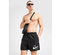 Nike Graphic Badeshorts - Herren, Schwarz - XL