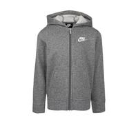 Nike Kapuzensweatshirt Für Kinder Junior Club Fleece Full Zip Hoodie Grau 5-6 Anni