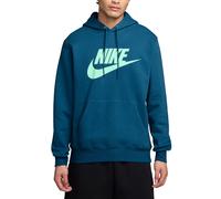 Nike Hoodie Club Mens Fleece Green Abyss M