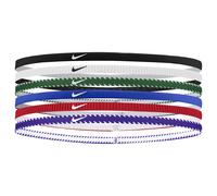 Nike - Haarband Flexibel(6er-Pack) (Königsblau/Rot) Einheitsgröße
