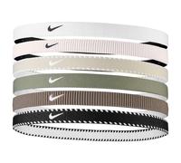 Nike - Haarband Flexibel(6er-Pack) (Weiß/Army-Grün) Einheitsgröße