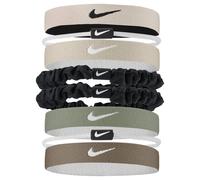 Nike - Haarband Flexibel(8er-Pack) (Pink/Weiß) Einheitsgröße