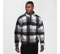 Nike Half Zip Hoodie Teddy Winterized Black/White/Smoke 3XL