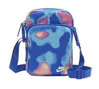 Nike Heritage Crossbody Bag Damen Umhängetasche aus Polyester in Blau und Pink. blau/pink