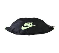 Nike Heritage Gürteltasche, Unisex-Erwachsene, Tasche, Heritage Hip Pack, Black/Black/Barely Volt, Misc
