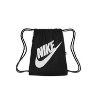 Nike Heritage Kordelzugtasche (Schwarz) Einheitsgröße