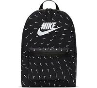 Nike Heritage-Swoosh Wave Rucksack Black/Black/White One Size