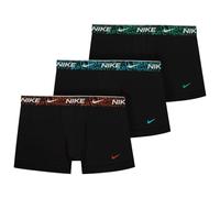 Nike Trunk 3Pk Herren / BLK-PCNT RD/AQS BLUE/STDM GRN-LG WB / S
