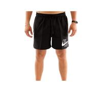 Badeshorts NIKE S/46, N-Gr schwarz Herren Badehosen mit Markenlogo am Bein Badeshorts Strandshorts Badehosen S/46, N-Gr schwarz
