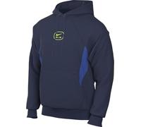 NIKE Sportswear Swoosh Air Fleece Hoodie Herren 410 - midnight navy/game royal/volt XL