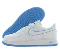 Nike Herren Air Force 1 Low Sneaker, Weiß/University Blue-White, 12