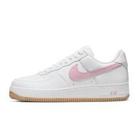 Nike Herren Air Force 1 Low Sneaker, White/Pink/Yellow, 44 EU